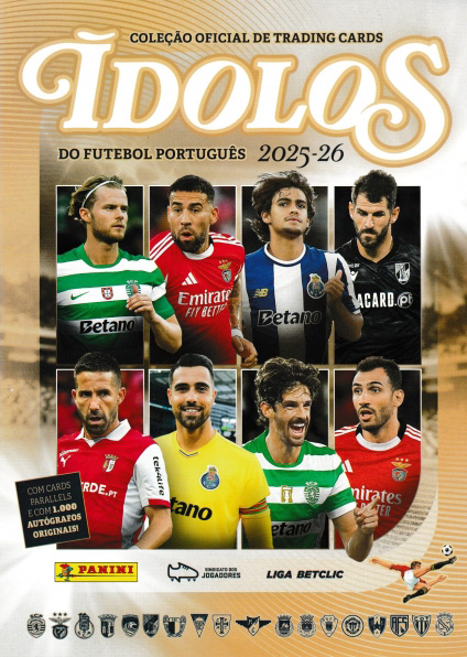 Ídolos do Futebol Português 2025-2026 Panini