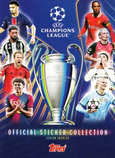 UEFA Champions League 2024-2025 Topps