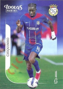 188 Chiquinho – Ídolos do Futebol Português 2025-2026 Panini