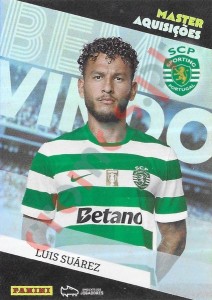 BV1 Luis Suarez – Ídolos do Futebol Português 2025-2026 Panini
