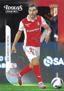 62 Ricardo Horta – Ídolos do Futebol Português 2025-2026 Panini