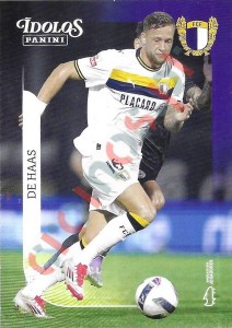 84 De Haas – Ídolos do Futebol Português 2025-2026 Panini