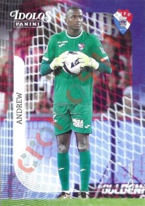 137 Andrew – Ídolos do Futebol Português 2025-2026 Panini
