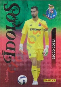 192 Diogo Costa – Ídolos do Futebol Português 2025-2026 Panini