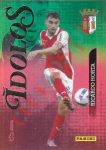 196 Ricardo Horta – Ídolos do Futebol Português 2025-2026 Panini