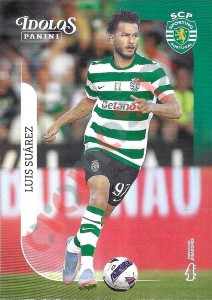 18 Luis Suárez – Ídolos do Futebol Português 2025-2026 Panini