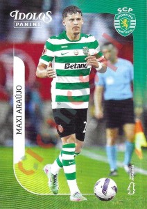 7 Maxi Araújo – Ídolos do Futebol Português 2025-2026 Panini