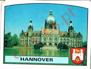 31 Hannover – UEFA Euro West Germany 1988 Panini