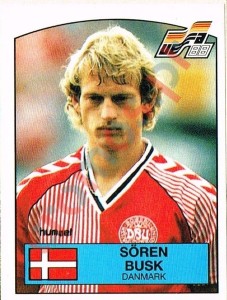 109 Soren Busk – UEFA Euro West Germany 1988 Panini