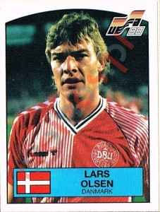 112 Lars Olsen – UEFA Euro West Germany 1988 Panini