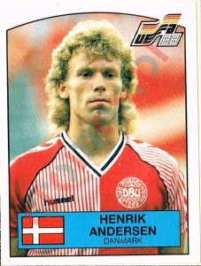 114 Henrik Andersen – UEFA Euro West Germany 1988 Panini