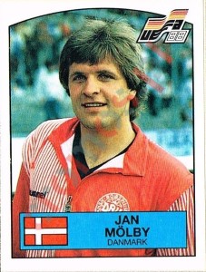 115 Jan Molby – UEFA Euro West Germany 1988 Panini