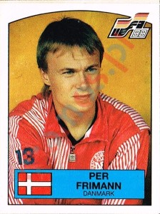 118 Per Frimann – UEFA Euro West Germany 1988 Panini