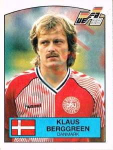 119 Klaus Berggreen – UEFA Euro West Germany 1988 Panini