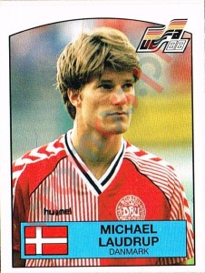 123 Michael Laudrup – UEFA Euro West Germany 1988 Panini