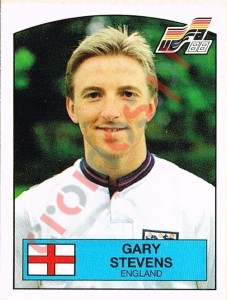 162 Gary Stevens – UEFA Euro West Germany 1988 Panini