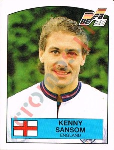 167 Kenny Sansom – UEFA Euro West Germany 1988 Panini