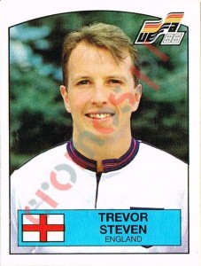 169 Trevor Steven – UEFA Euro West Germany 1988 Panini