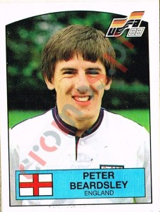 176 Peter Beardsley – UEFA Euro West Germany 1988 Panini
