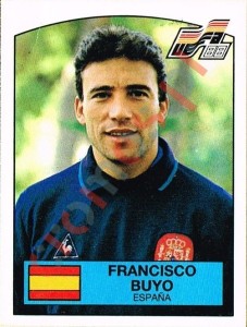 134 Francisco Buyo – UEFA Euro West Germany 1988 Panini