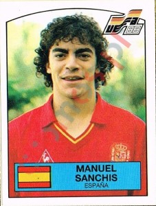 137 Manuel Sanchis – UEFA Euro West Germany 1988 Panini