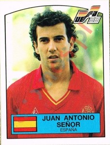 142 Juan Antonio Senor – UEFA Euro West Germany 1988 Panini