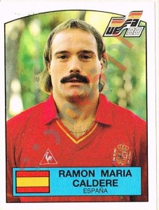 146 Ramon Maria Caldere – UEFA Euro West Germany 1988 Panini