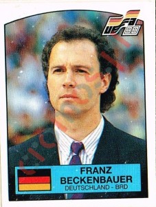 51 Franz Beckenbauer – UEFA Euro West Germany 1988 Panini