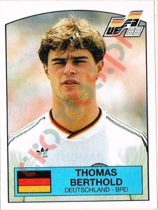 60 Thomas Berthold – UEFA Euro West Germany 1988 Panini