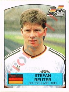 62 Stefan Reuter – UEFA Euro West Germany 1988 Panini