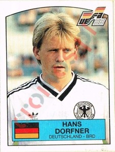 63 Hans Dorfner – UEFA Euro West Germany 1988 Panini