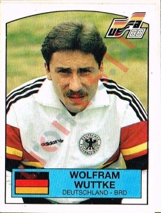 64 Wolfram Wuttke – UEFA Euro West Germany 1988 Panini