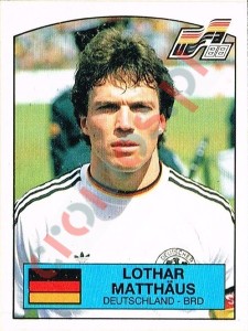 65 Lothar Matthaus – UEFA Euro West Germany 1988 Panini