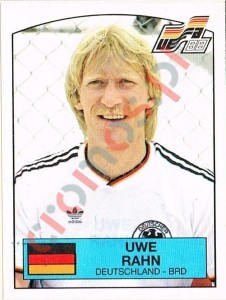 67 Uwe Rahn – UEFA Euro West Germany 1988 Panini
