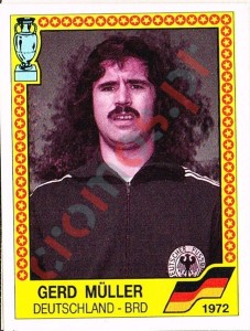12 Gerd Muller – UEFA Euro West Germany 1988 Panini
