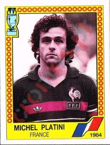 18 Michel Platini – UEFA Euro West Germany 1988 Panini