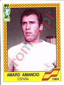 8 Amaro Amancio – UEFA Euro West Germany 1988 Panini