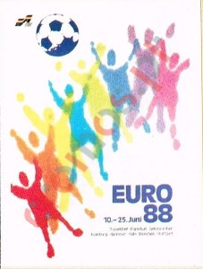 3 Official Poster – UEFA Euro West Germany 1988 Panini