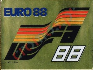 4 Emblem UEFA EURO 88 – UEFA Euro West Germany 1988 Panini