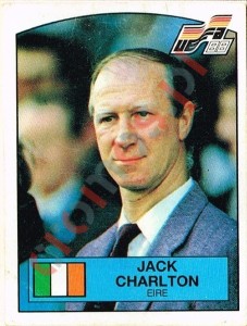 186 Jack Charlton – UEFA Euro West Germany 1988 Panini