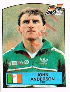 189 John Anderson – UEFA Euro West Germany 1988 Panini