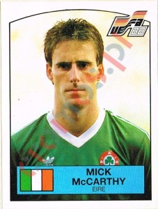 192 Mick McCarthy – UEFA Euro West Germany 1988 Panini