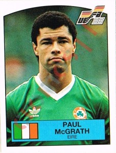 193 Paul McGrath – UEFA Euro West Germany 1988 Panini