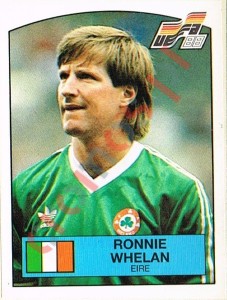 195 Ronnie Whelan – UEFA Euro West Germany 1988 Panini