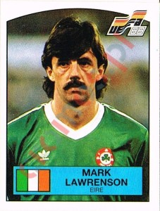 196 Mark Lawrenson – UEFA Euro West Germany 1988 Panini
