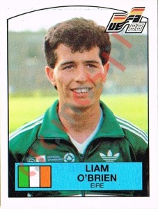 197 Liam O`Brien – UEFA Euro West Germany 1988 Panini