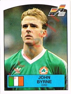 202 John Byrne – UEFA Euro West Germany 1988 Panini