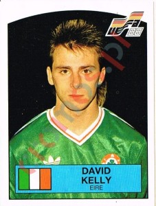 206 David Kelly – UEFA Euro West Germany 1988 Panini