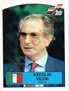 78 Azeglio Vicini – UEFA Euro West Germany 1988 Panini