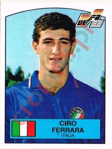 82 Ciro Ferrara – UEFA Euro West Germany 1988 Panini